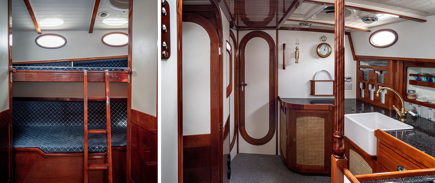 Interior yacht refit