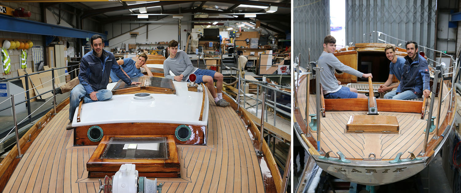 Jeremy Rogets yacht refit