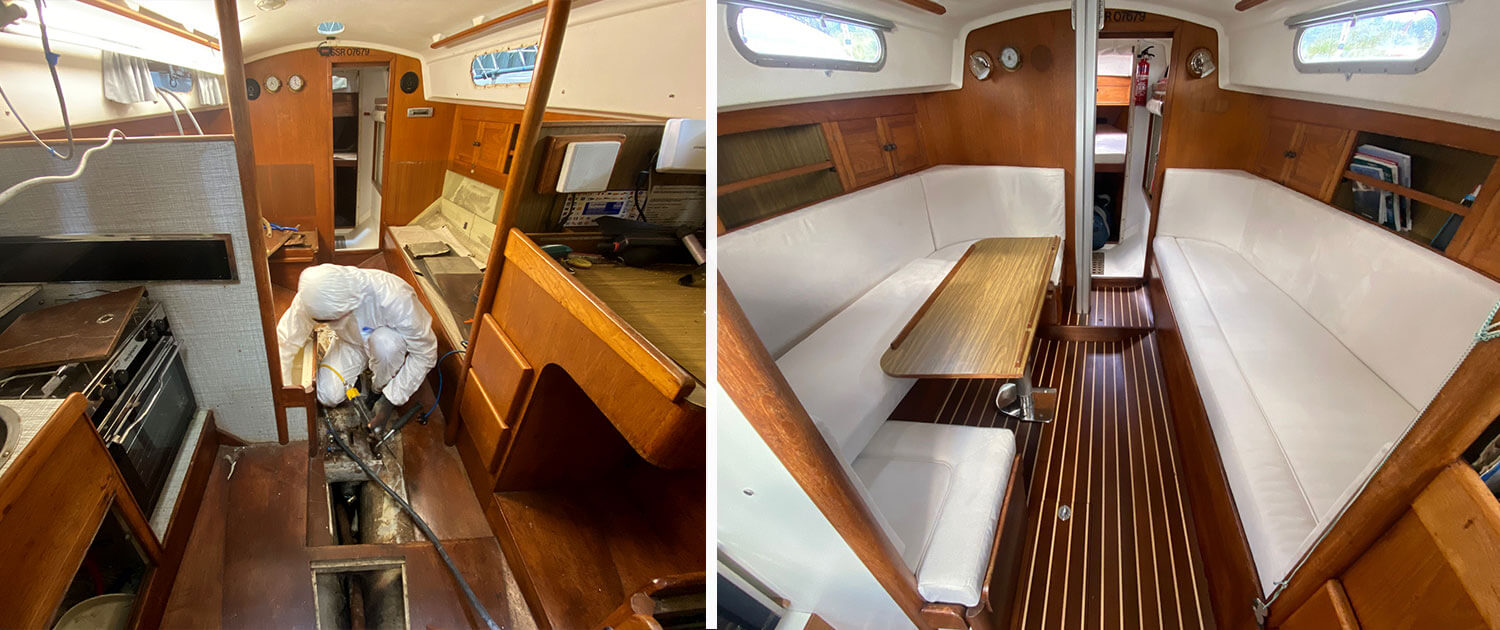 Contessa 32 refit