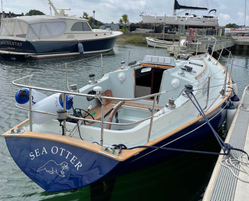 Pushpit for Contessa 32